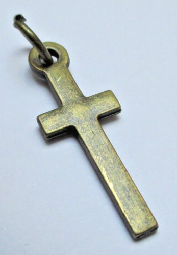 Ancien pendentif croix couleur - croix,
