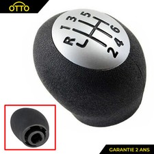 Pommeau 6 Vitesse Gris Noir