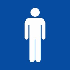 plaque signalitique toilettes