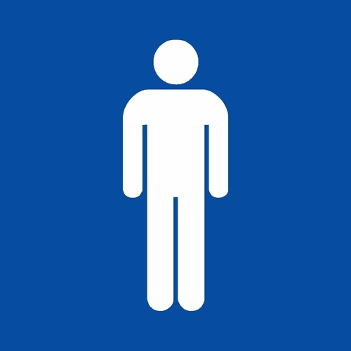 Plaque signalitique toilettes - signalitique,