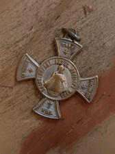 Médaille Religieuse Ancienne Enfant Jésus De Prague 