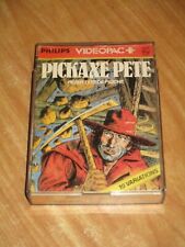  jeu  Vidéopac jopac vidéopac +  philips  peter tete de pioche   / complet rare 