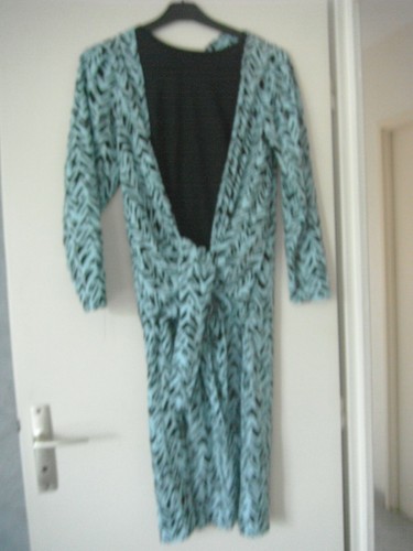 Robe longue manche - ,