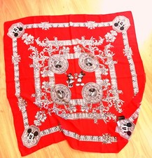 FOULARD DISNEYLAND PARIS 87 x 86 avec MICKEY & MINNIE - NEUF & IMPECCABLE