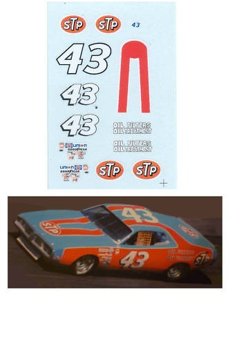 Richard petty 1974 stp - #43,