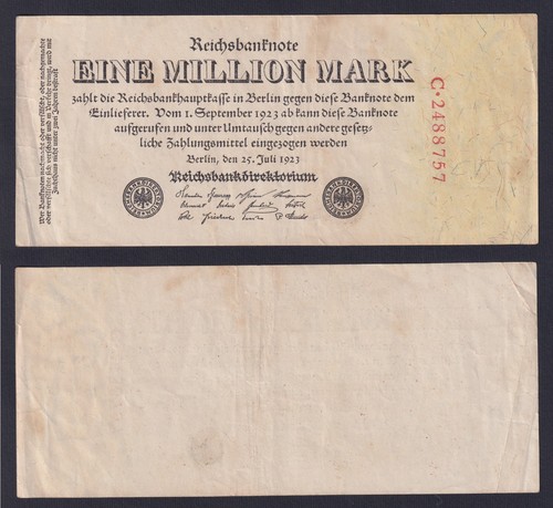 Billet allemagne million - billet, 1