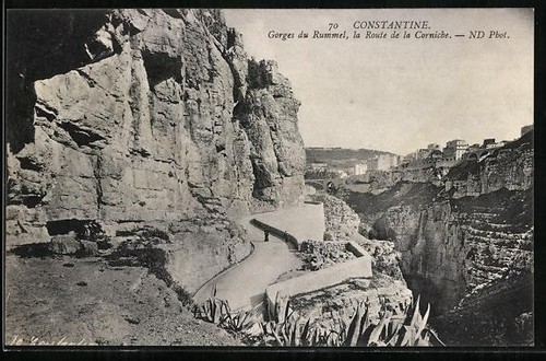 Cpa constantine gorges - constantine,, du