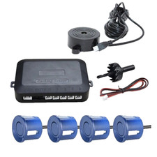 Kit Radar Recul Voiture 4 Capteurs Stationnement Bip LED Aide Universelle