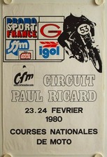  Affiche COURSES NATIONALES DE