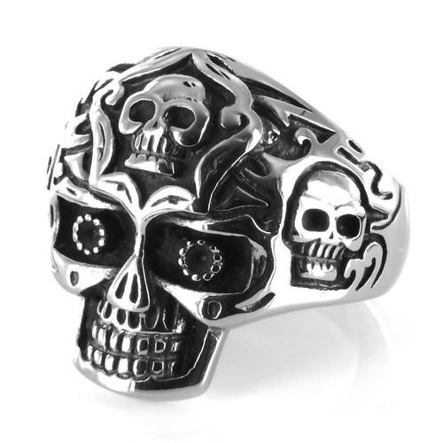 Bague acier fatboy mexican - acier,