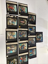 Lot 15 Plaque Verre Pic Old Photo Chemin De Croix Bible Jesus Christ Presse Rare