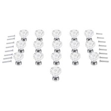 16PCS 25mm Diamant Forme