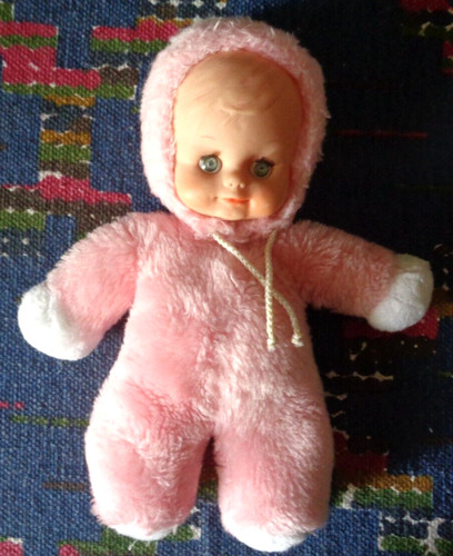 Peluche poupee vintage - rb/,
