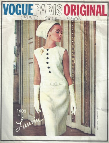 Patron couture vintage - patron,