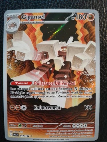 Carte pokémon gigansel - carte,