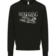 Sweat À Capuche Pour Hommes Wolf Gang Loups