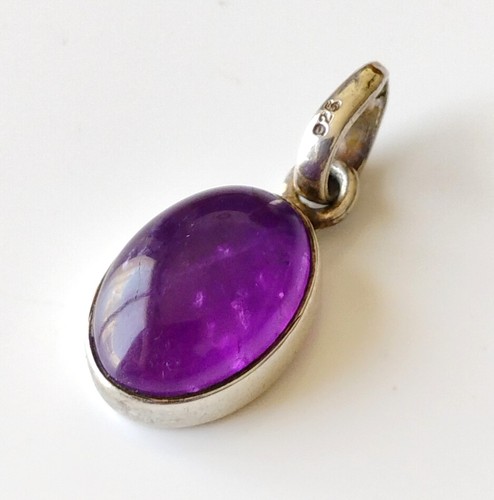 Pendentif améthyste et - en,
