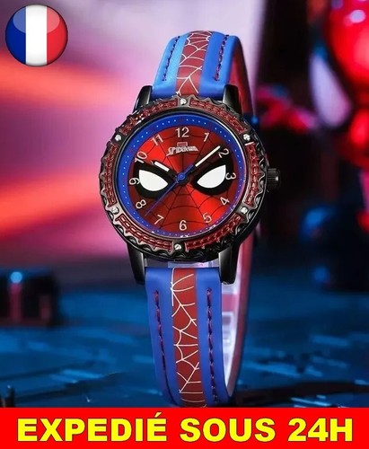 Montre quartz spiderman - ✅,