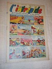 REVUE BD "L INTREPIDE no 191" (1953) BUGS BUNNY / BUFFALO BILL / ARTHUR ET ZOE