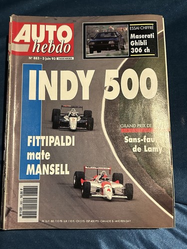 Auto hebdo autohebdo 883 3 - auto, du