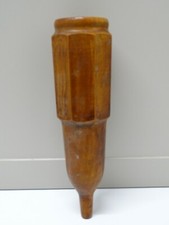 -JOLI ANCIEN COFFIN BOIS POUR PIERRE A AIGUISER FAUX OUTIL ANCIEN ART POPULAIRE