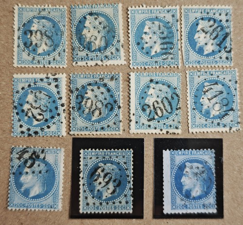 Lot timbres classiques - 11,