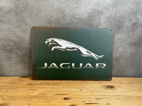 Plaque métal jaguar 364 - plaque,