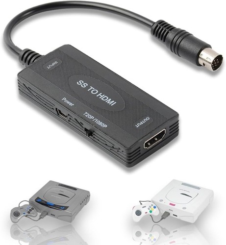 Adaptateur sega saturn hdmi - sega,