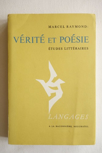 Vérité poésie études - et,