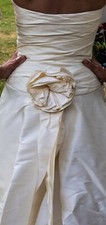 Robe de mariée en soie sauvage
