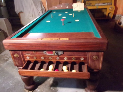 Billard ancien bois massif - ,