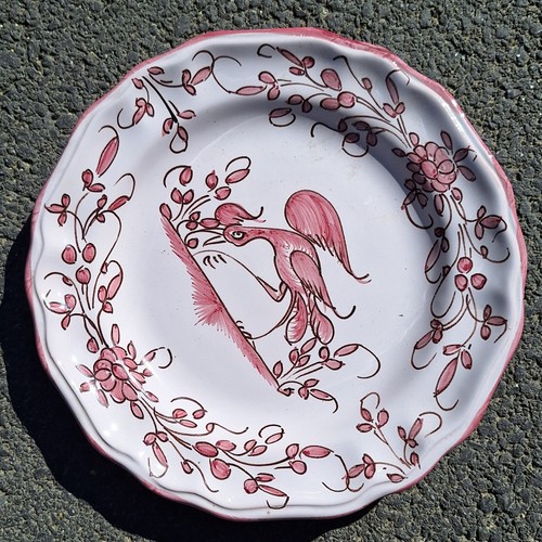 Assiette faïence décor - en,