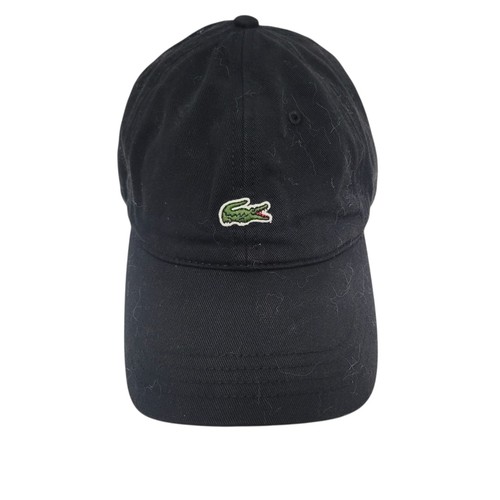 Lacoste black embroidered - lacoste, logo