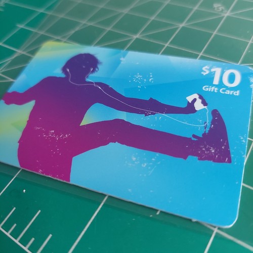 Itunes gift card collectable - itunes,