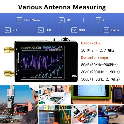 Analyseur réseau vectoriel - analyseur,