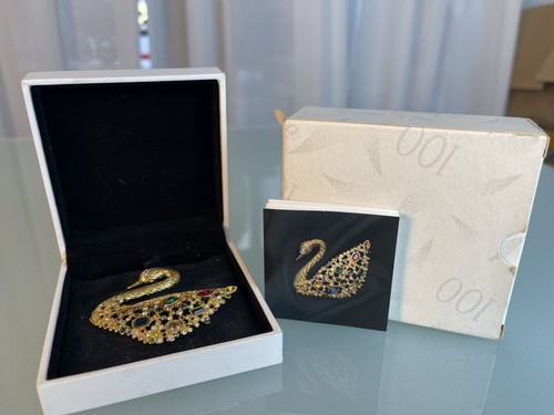 Broche swarovski cygne 5 - swarovski,
