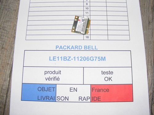 Carte wifi pour - carte, bell