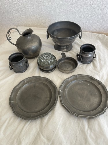 Objet étain - objet, en