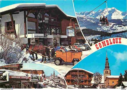 Carte postale combloux - carte,