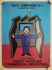 Affiche emission emprunt - affiche,