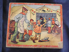 Jouet ancien ! Cubes en bois ! Pinocchio !