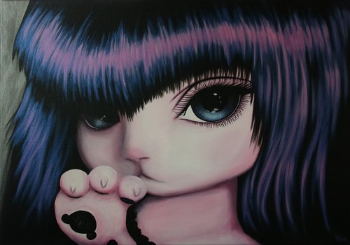 Tableau peinture acrylique - peinture,