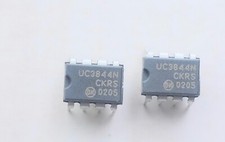 2x Onsemi UC3844N circuit intégré DIP 8 pins. Lot de 2