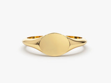 Bague chevalière vintage - , en