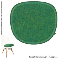 Eco Felt Coussin 23mm Convient Pour Vitra- H.Miller Eames Sidechair Dsw , Dsr ,