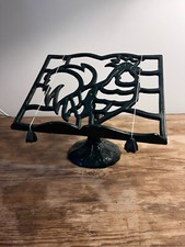 Très joli Lutrin Coq - Support de livre de cuisine Objet orignal