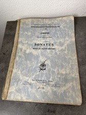 Ancienne Partition Sonates