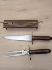 Couteau et fourchette anciens