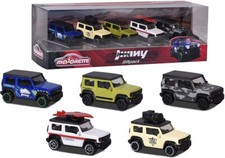 Majorette Suzuki Jimny Coffret Cadeau 5 Pièces