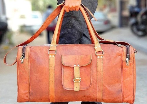 Sac cuir véritable - , voyage